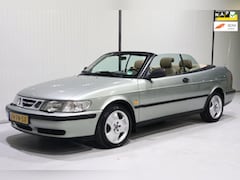 Saab 9-3 Cabrio - 2.0 S AIRCO - NWE APK - LEER - LM VELGEN