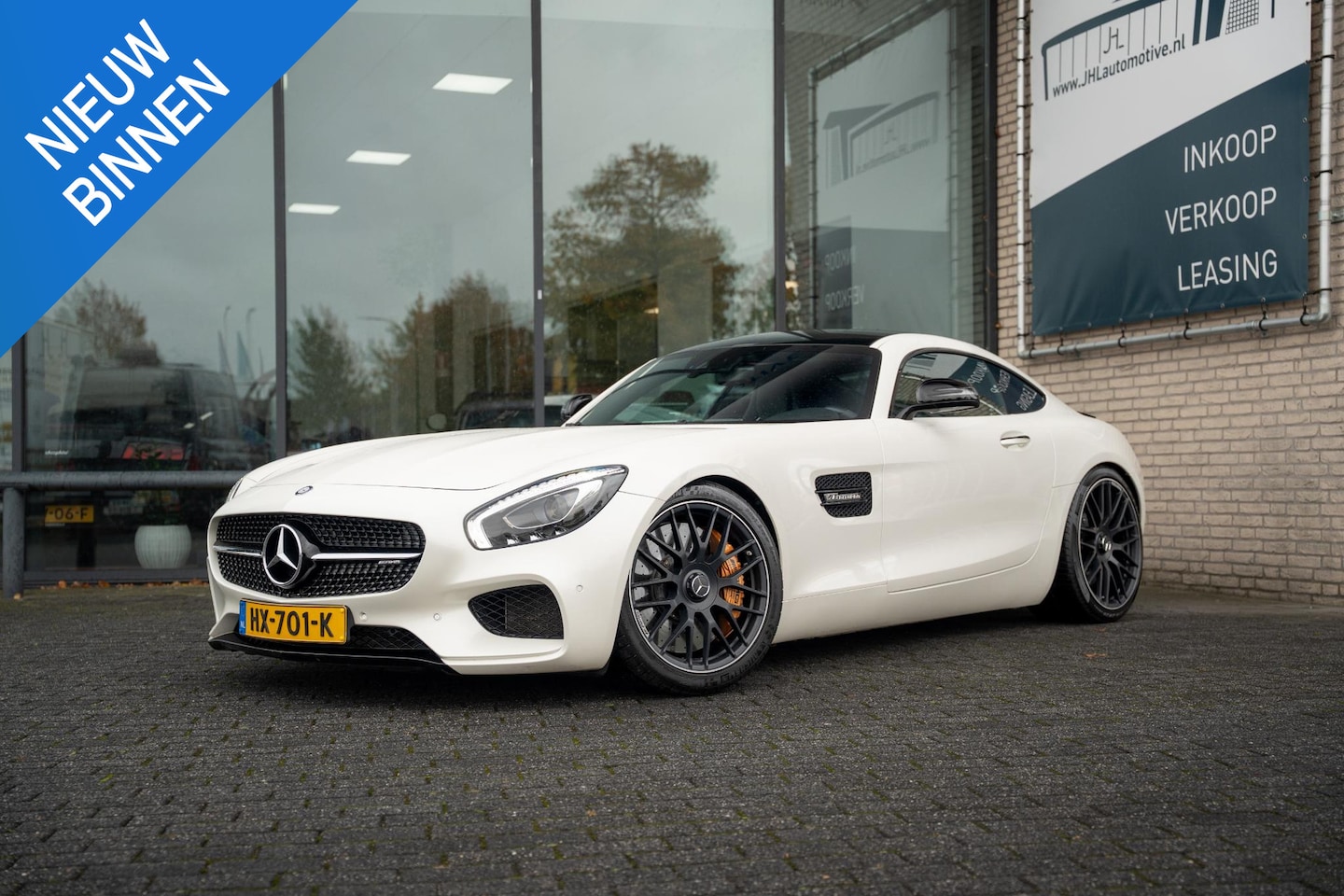 Mercedes-Benz AMG GT - 4.0 S*NL AUTO*CERAMIC*PERF.SEAT*750PK*H&R*CARPLAY* - AutoWereld.nl
