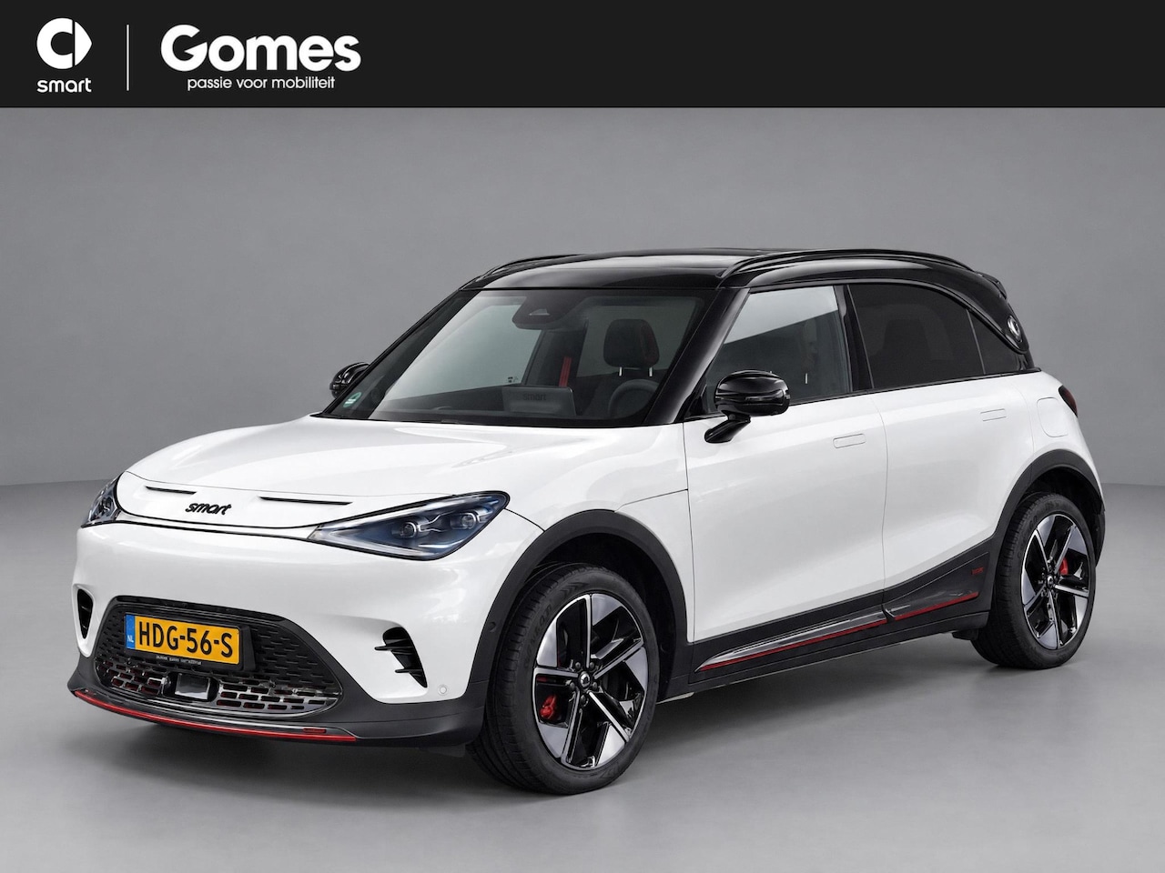 Smart #1 - BRABUS 66 kWh | Panoramadak | Beats Audio | Head-up Display | 360° Camera | CyberSparks LE - AutoWereld.nl