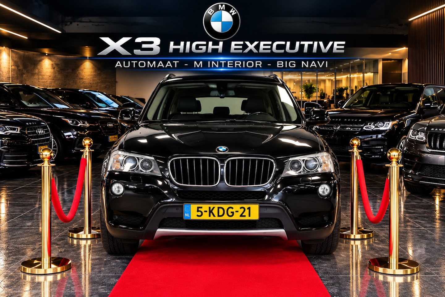 BMW X3 - High Executive 2.0D AUTOMAAT + LEDER! - AutoWereld.nl