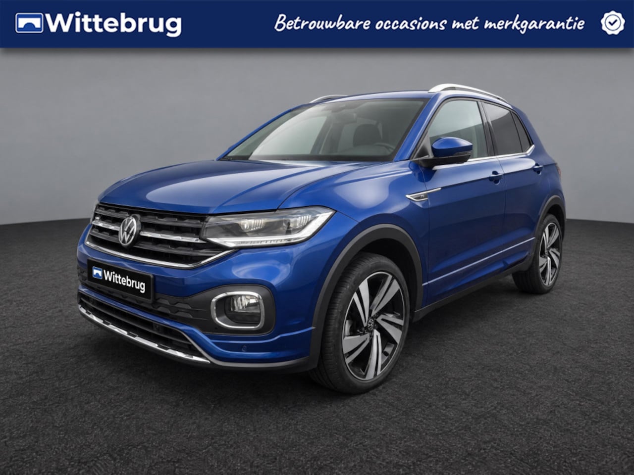 Volkswagen T-Cross - 1.0 TSI DSG R-Line / Stoelverwarming / Dodehoek / Virtual cockpit / Achteruitrij camera / - AutoWereld.nl