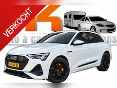 Audi e-tron - e-tron 50 quattro Launch edition Black | 2x S-Line | SOH 90% | PANO | ACC | TREKHAAK | 21"