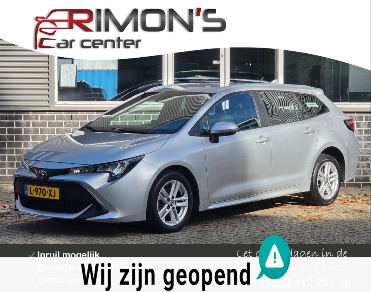 Toyota Corolla Touring Sports - 1.2 Turbo Dealer Onderhouden 12 M Garantie Camera - AutoWereld.nl