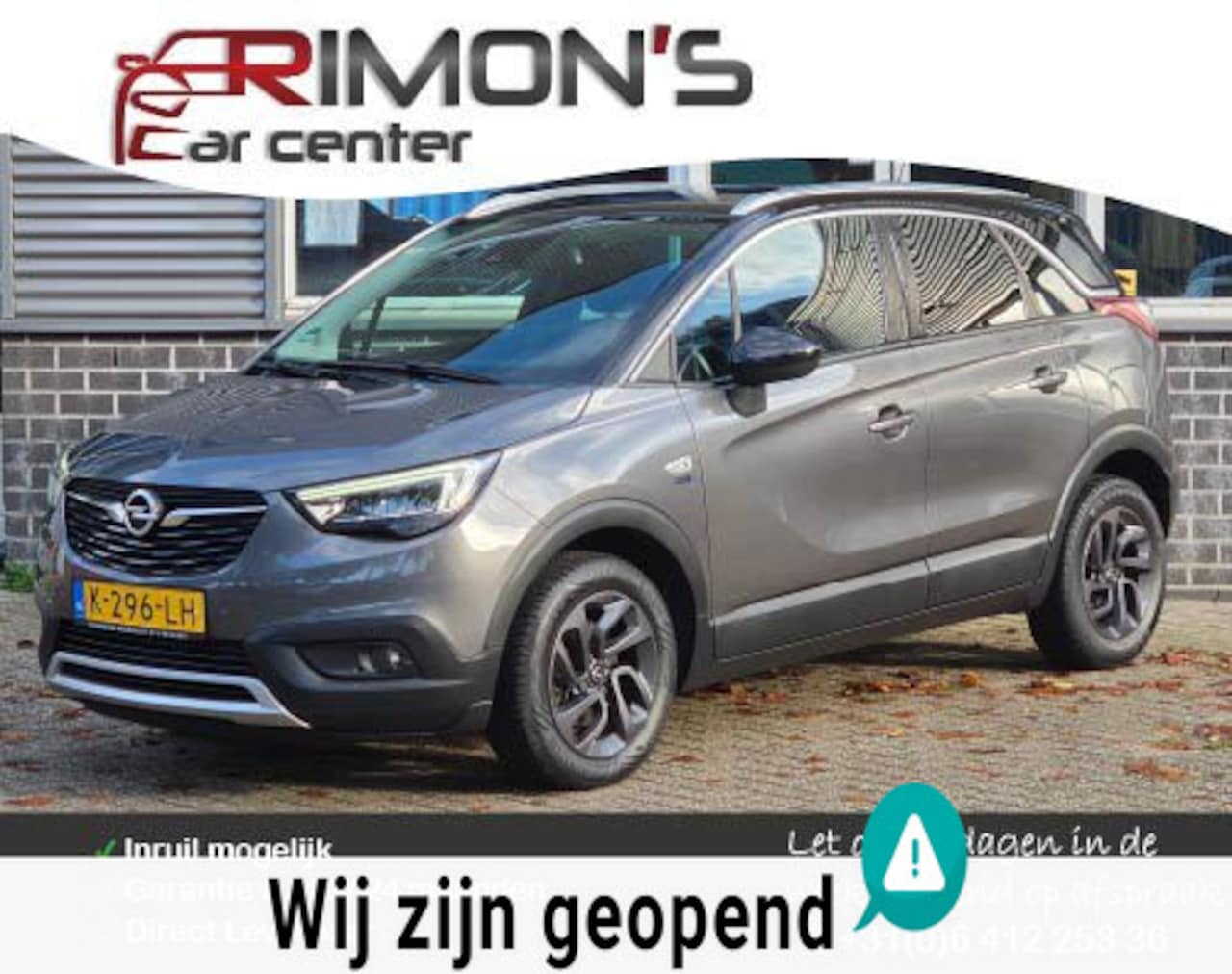 Opel Crossland X - 1.2 Turbo Edition 2020 Carplay 360 Camera - AutoWereld.nl