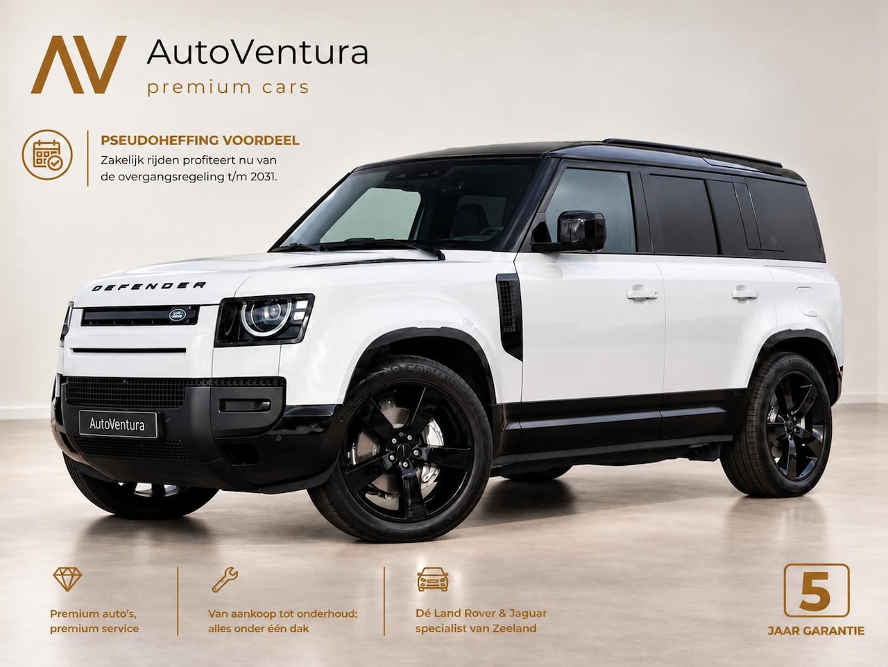 Land Rover Defender 110 - 2.0 P300e 110 X-Dynamic SE | Stoelventilatie | Schuif-/kantel Panorama dak | Trekhaak | 22 - AutoWereld.nl
