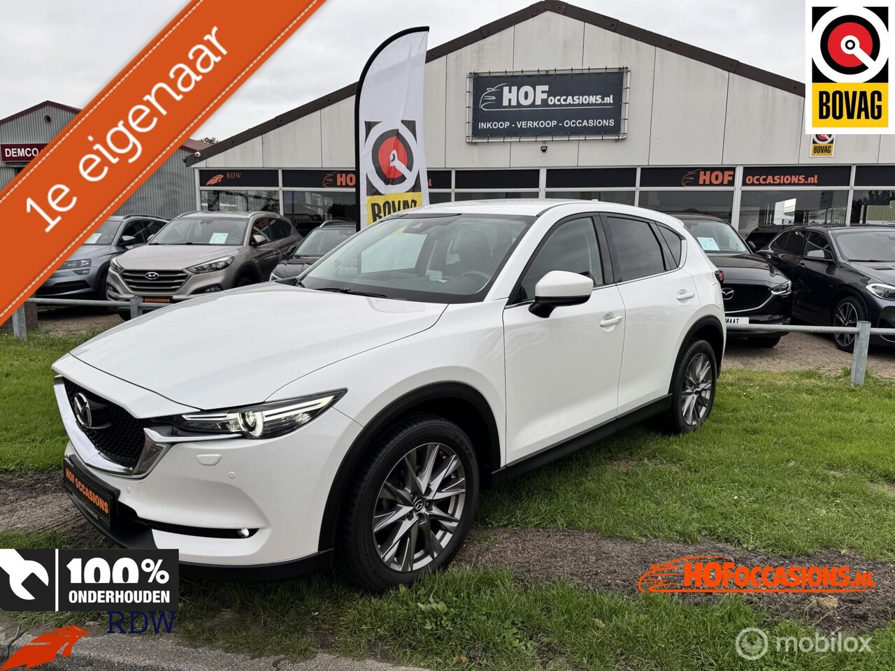 Mazda CX-5 - 2.0 SkyActiv-G 165 TS+ 360 CAM./CARPLAY/LEDER - AutoWereld.nl