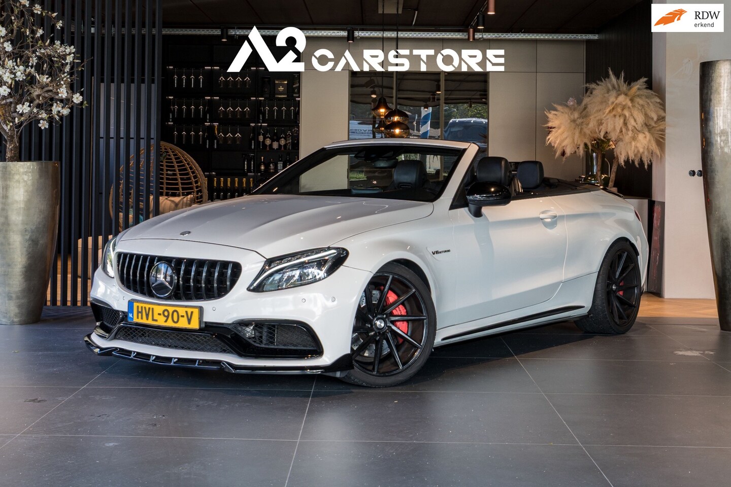 Mercedes-Benz C-klasse Cabrio - AMG C63 2018 600PK - AutoWereld.nl