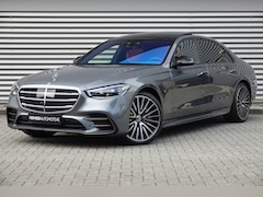 Mercedes-Benz S-klasse - 580 4MATIC Lang AMG Line | Burmester 4D | Chauffeurspakket | Massage | Schermen | Achteras