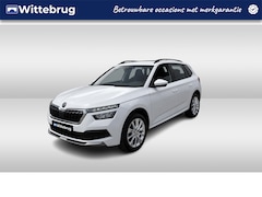 Skoda Kamiq - 1.0 TSI 110pk DSG Sport Business / App. Connect / Climate Controle / Parkeersensoren Achte