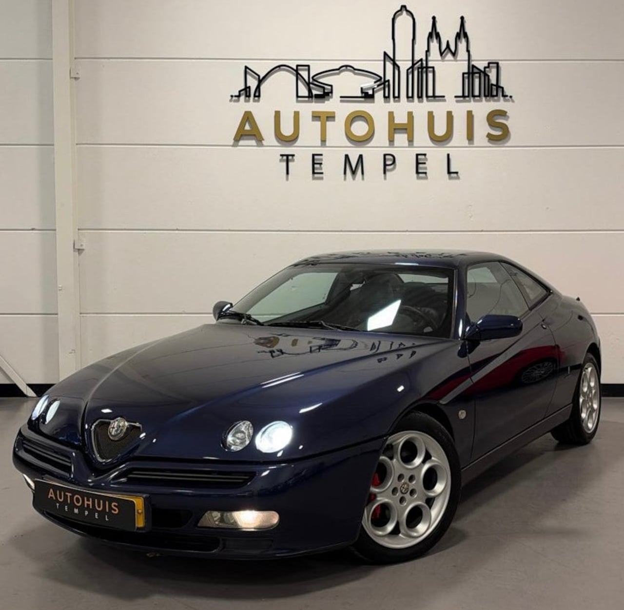 Alfa Romeo GTV - 3.0-24V V6 L Nap Airco Leder Sportuitlaat 17Inch - AutoWereld.nl