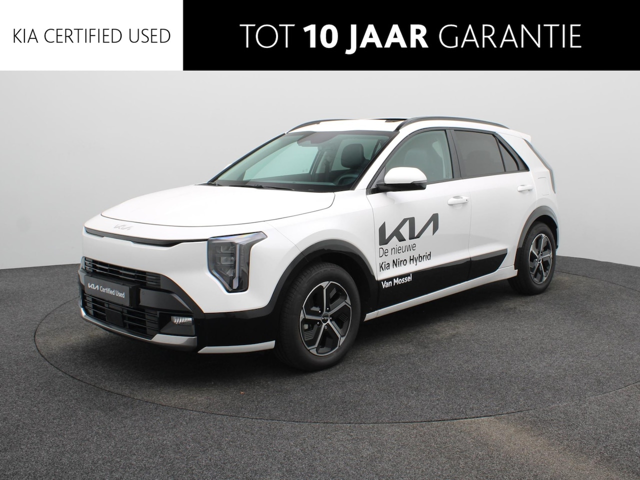 Kia Niro - 1.6 GDi Hybrid DynamicPlusLine | Clima | Opendak | Stoel verwarming | Navi | Elkr Klep | D - AutoWereld.nl