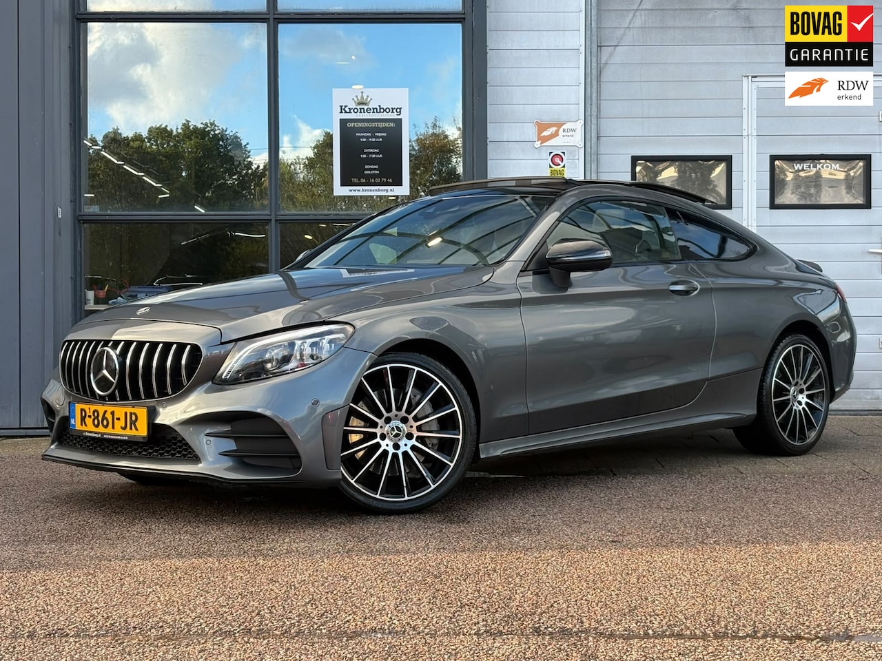 Mercedes-Benz C-klasse Coupé - 400 4MATIC Premium Plus Pack| PANO| BURM| VIRTUAL - AutoWereld.nl
