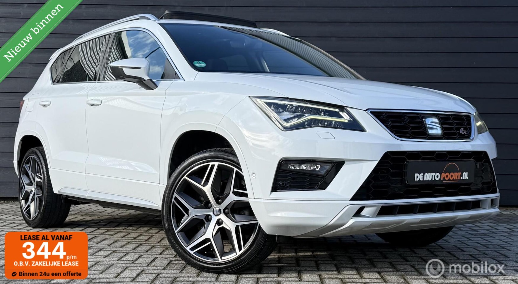 SEAT Ateca - 1.5 TSI FR DSG Pano.dak/LED/Carplay/Winterpakket - AutoWereld.nl
