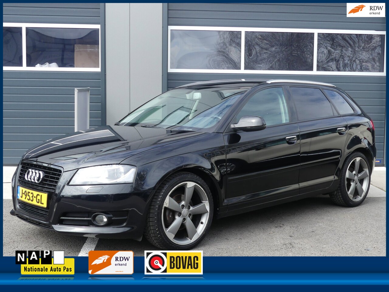 Audi A3 Sportback - 1.8 TFSI 160PK Ambition Pro Line Business ECC Navigatie Bose Xenon/LED 2 Sleutels ~boekjes - AutoWereld.nl