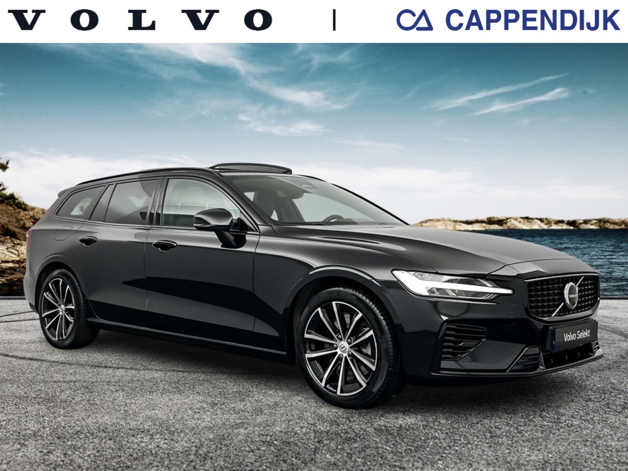 Volvo V60 - T8 455pk Recharge Plus Dark| Pano| Trekhaak| 360Camera| - AutoWereld.nl