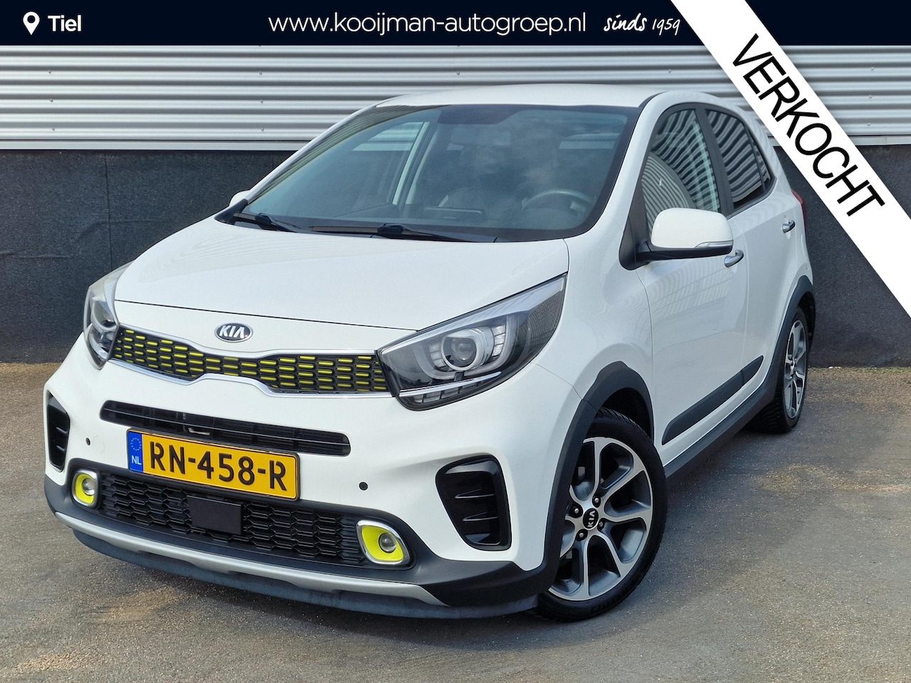 Kia Picanto - 1.0 T-GDI X-Line 1.0 T-GDI X-Line 100PK, Dealeronderhouden, Navigatie, Lederen bekleding, Stoel- & Stuurwie - AutoWereld.nl