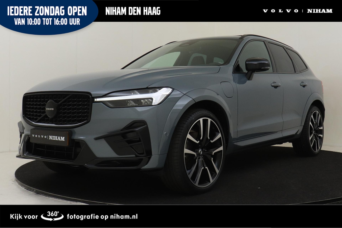 Volvo XC60 - T6 PLUG-IN HYBRID AWD PLUS DARK *HEICO BODYKIT!* -PANO.DAK|HARMAN/KARDON|CAMERA|SPORTSTOEL - AutoWereld.nl