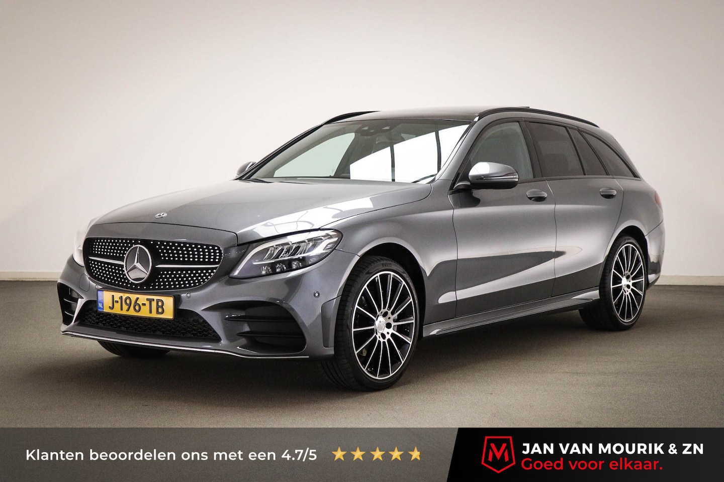 Mercedes-Benz C-klasse Estate - 200 4MATIC Premium Plus Pack | PANORAMADAK | HOUTAFWERKING | DAB | APPLE | TREKHAAK | 19" - AutoWereld.nl