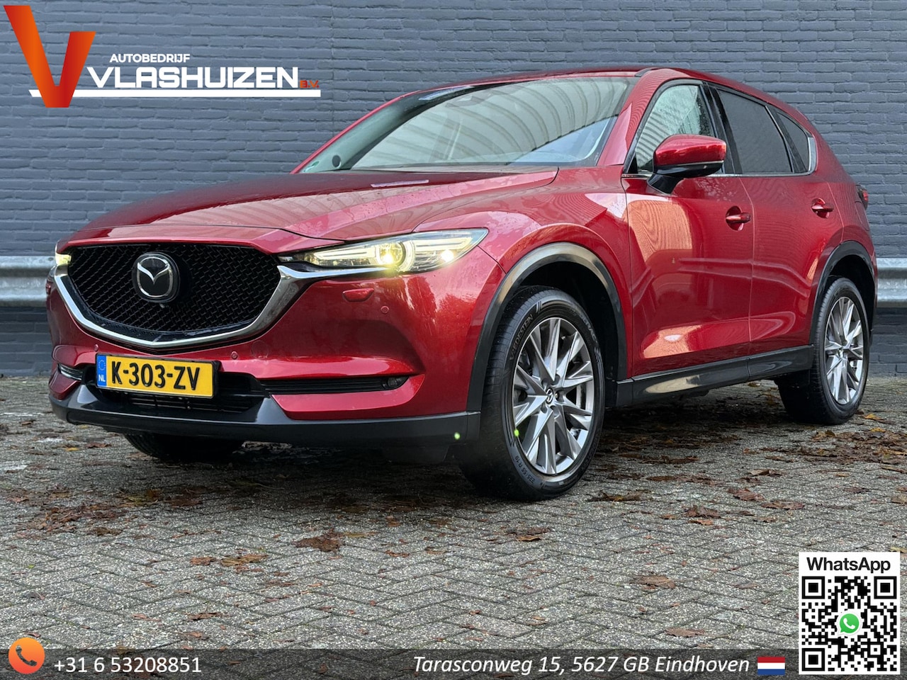 Mazda CX-5 - 2.2 SkyActiv-D 150 Luxury | Leder | ACC | Head-Up | PDC | Climate | Trekhaak | - AutoWereld.nl