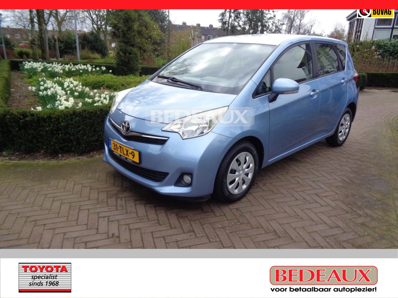Toyota Verso S - 1.3 VVT-i Aspiration AUTOMAAT , rijklaarprijs bij Toyota specialist ! - AutoWereld.nl