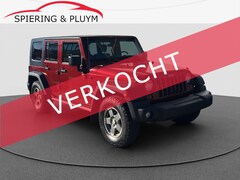 Jeep Wrangler Unlimited - 2.8 CRD High Sport | Trekhaak | Yougtimer | Cruise | 4X4 | Euro4