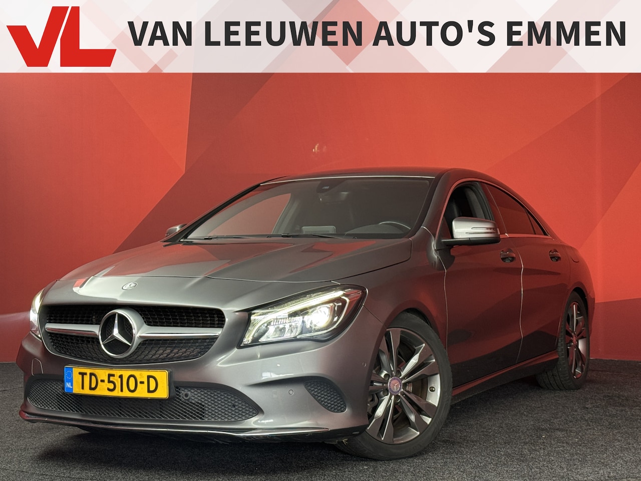Mercedes-Benz CLA-Klasse - 180 AMG Night Edition Plus | Stoelverwarming | Cruise | Navi - AutoWereld.nl