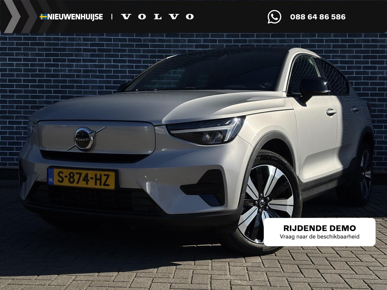 Volvo C40 - Recharge Plus 69 kWh | Warmtepomp | Achteruitrijcamera | Parkeersensoren | Keyless Entry | - AutoWereld.nl