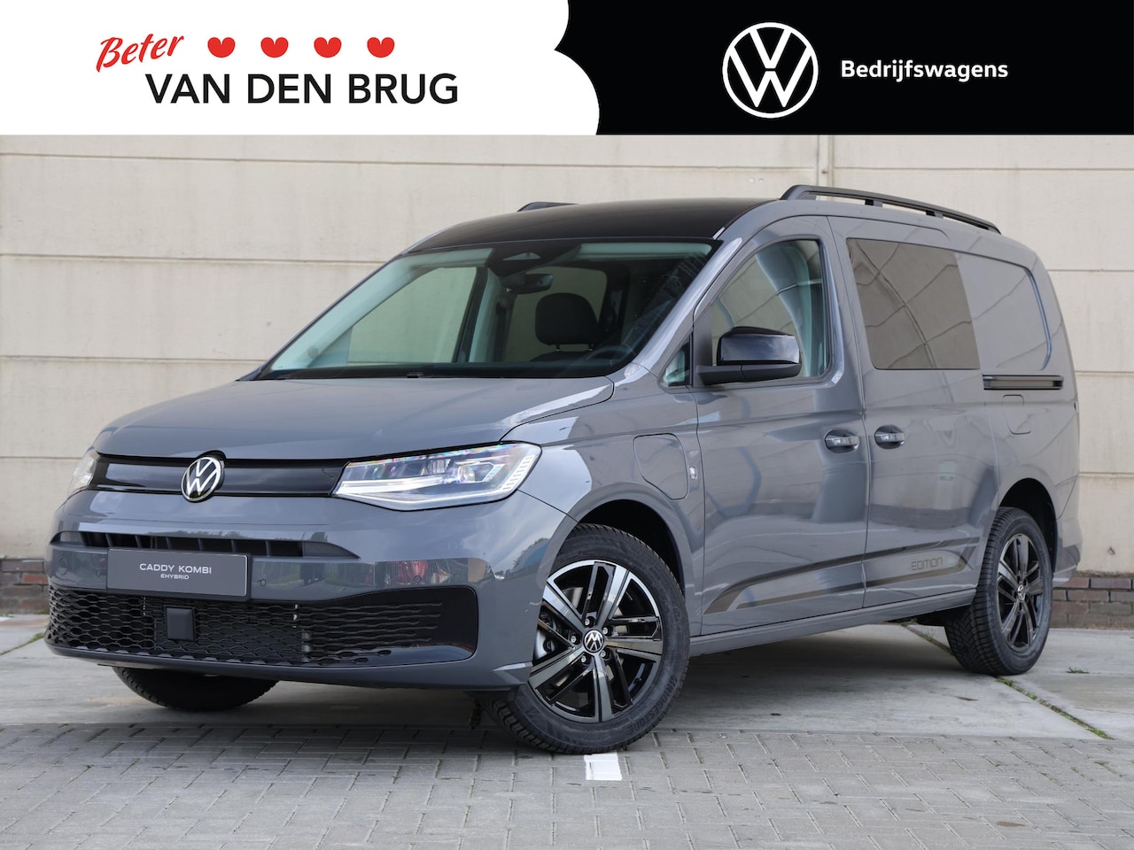 Volkswagen Caddy Cargo Maxi - Limited Edition 1.5 eHybrid 150PK DSG | Dubbele cabine | 5 persoons | Ergo Comfort | Navig - AutoWereld.nl