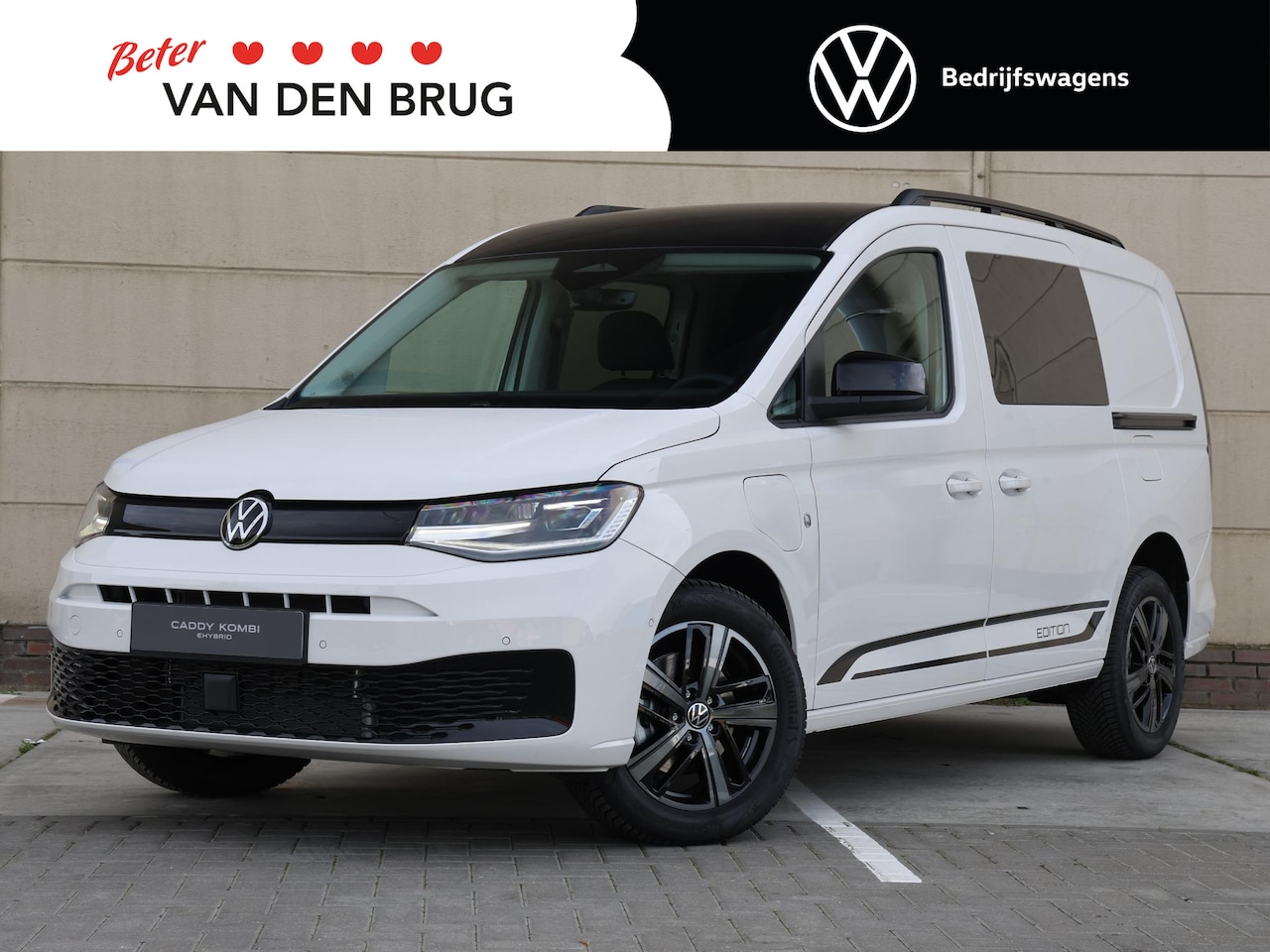 Volkswagen Caddy Cargo Maxi - Limited Edition 1.5 eHybrid 150PK DSG | Dubbele cabine | 5 persoons | Ergo Comfort stoelen - AutoWereld.nl