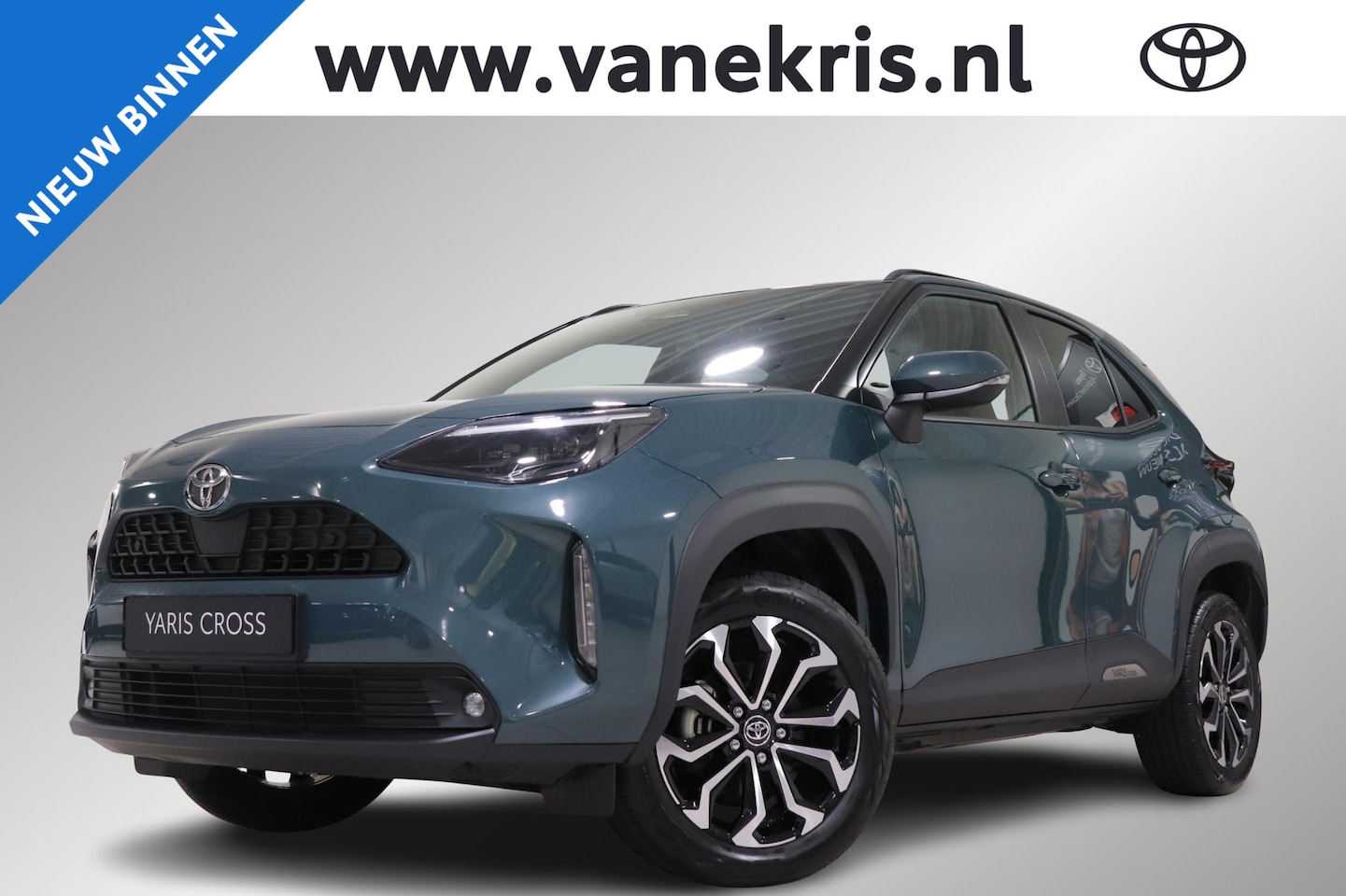 Toyota Yaris Cross - 1.5 Hybrid 115 Dynamic 1.5 Hybrid 115 Dynamic, Comfortpack BSM, Parkeersensoren, Stoelverwarming, Stuurwiel verwa - AutoWereld.nl