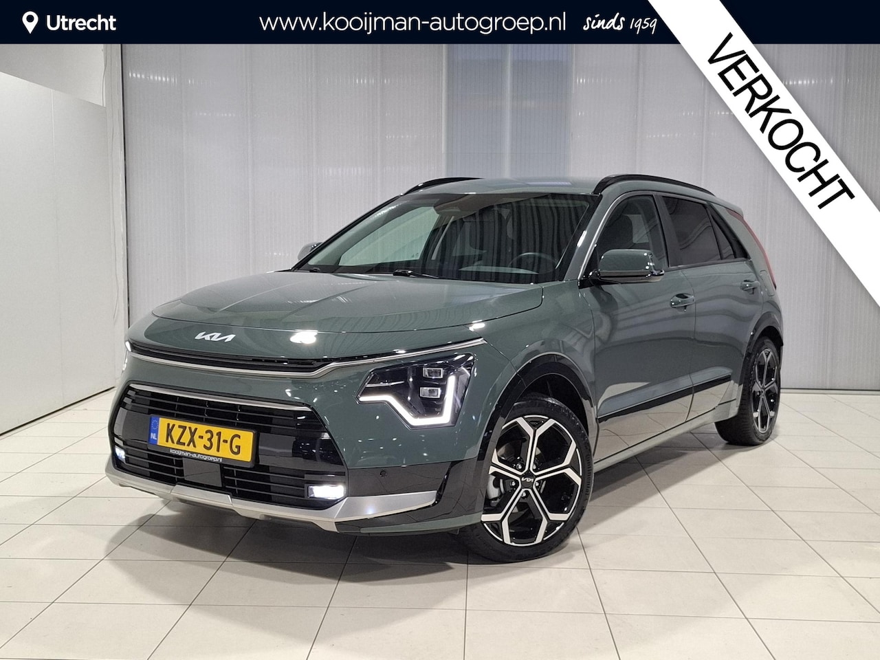 Kia Niro - 1.6 GDi Hybrid DynamicPlusLine 18 inch, stoel en stuur verwarming, Apple Carplay/Android A - AutoWereld.nl