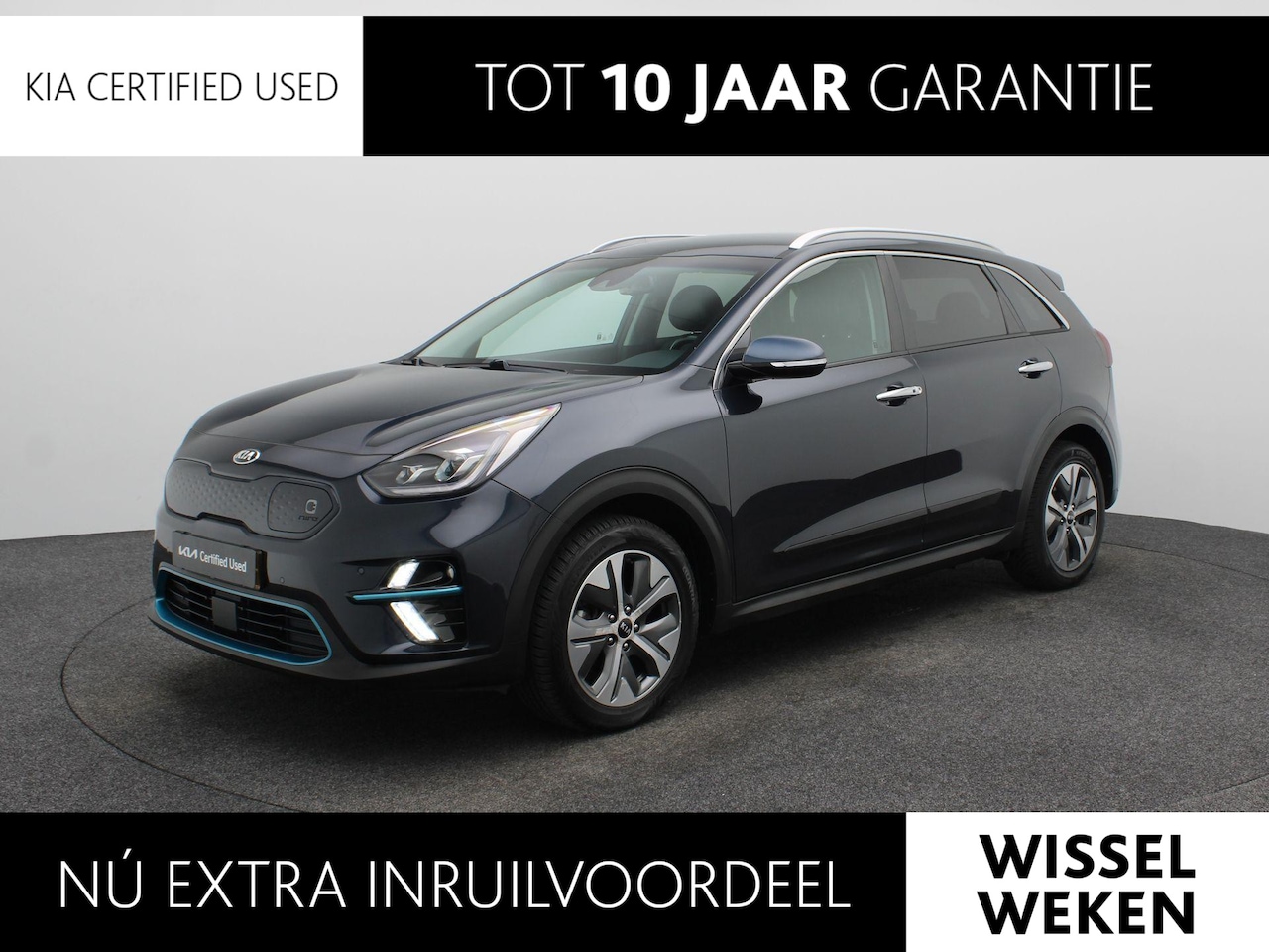 Kia e-Niro - ExecutiveLine 64 kWh Leder | Elektr. Stoelen met geheugen | Stoelverwarming en verkoeling - AutoWereld.nl