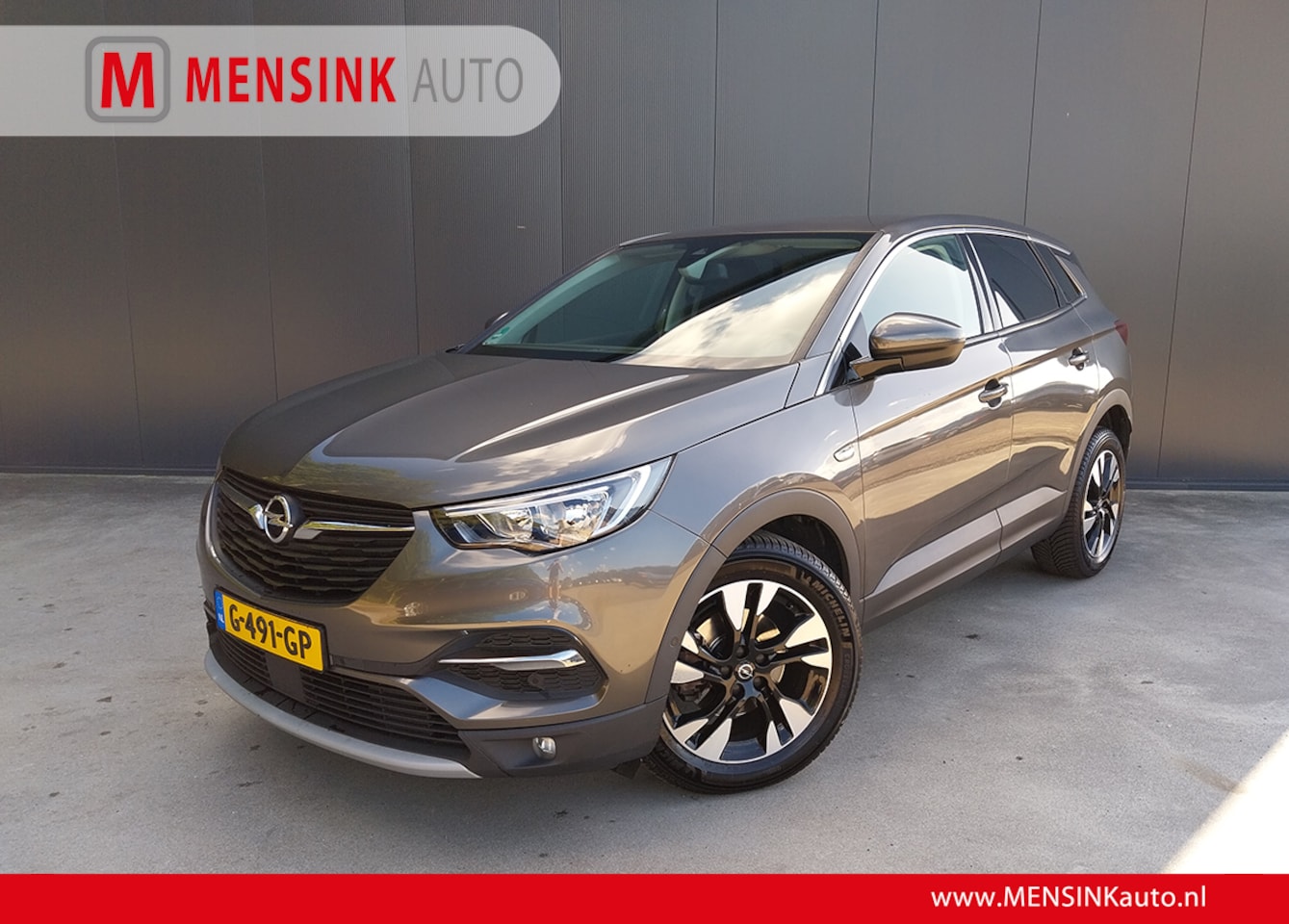 Opel Grandland - 1.2 Turbo 131 PK Ultimate AUTOMAAT HALF LEER LED NAVI CRUISE ECC - AutoWereld.nl