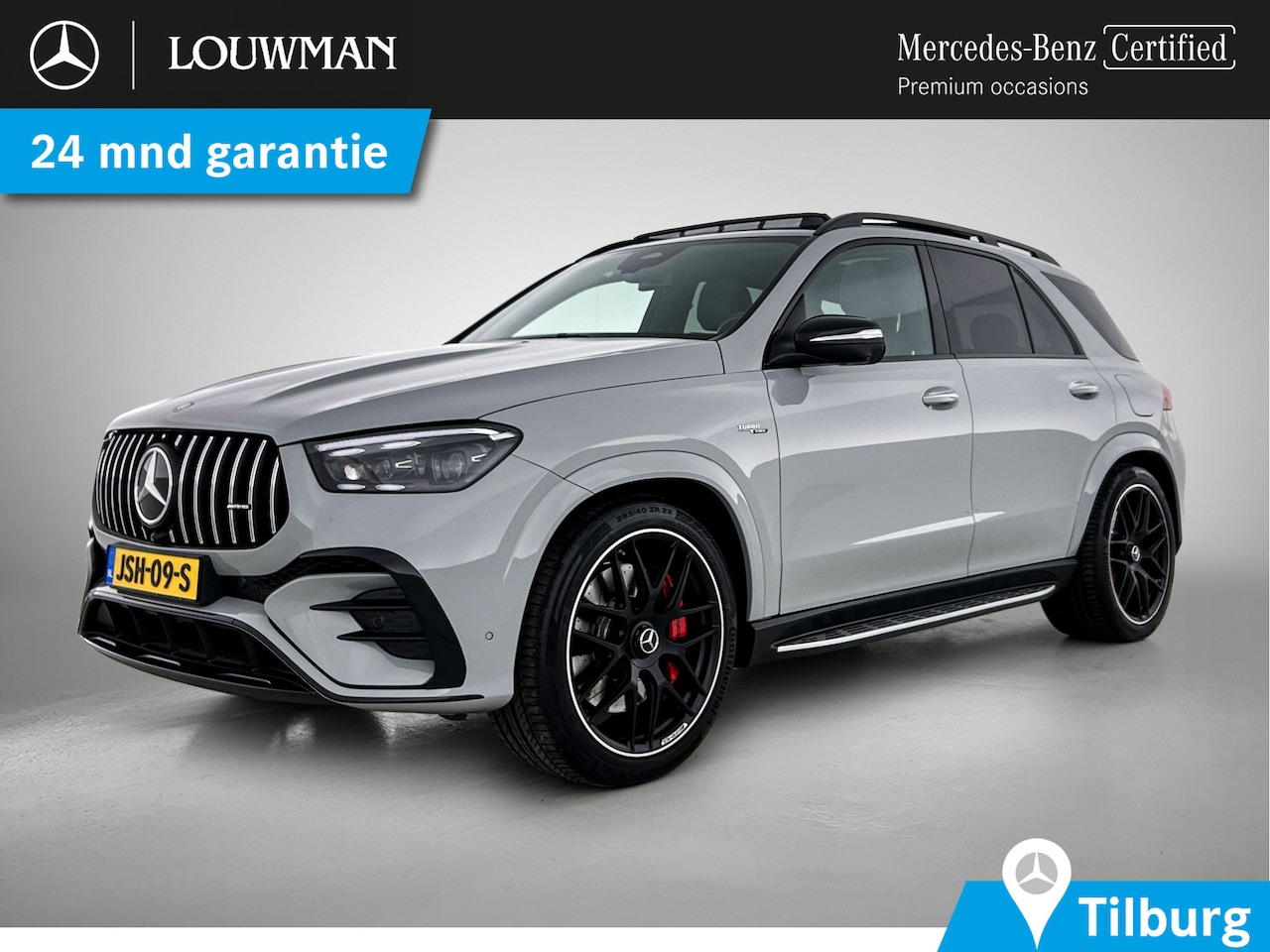 Mercedes-Benz AMG GLE - 53 Hybrid 4MATIC+ Premium Plus Alpine grijs | Head Up display | Alarm klasse 3 + 5 | 21 in - AutoWereld.nl
