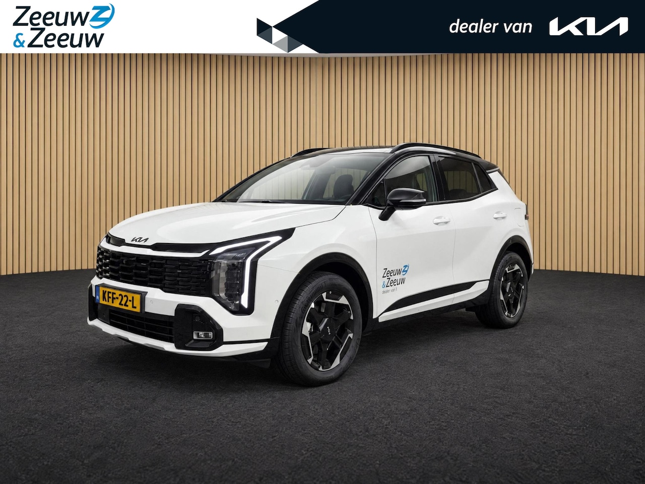 Kia Sportage - 1.6 T-GDi Hybrid GT-PlusLine Meest luxe uitvoering | PANO | 360 CAMERA | head up display | - AutoWereld.nl