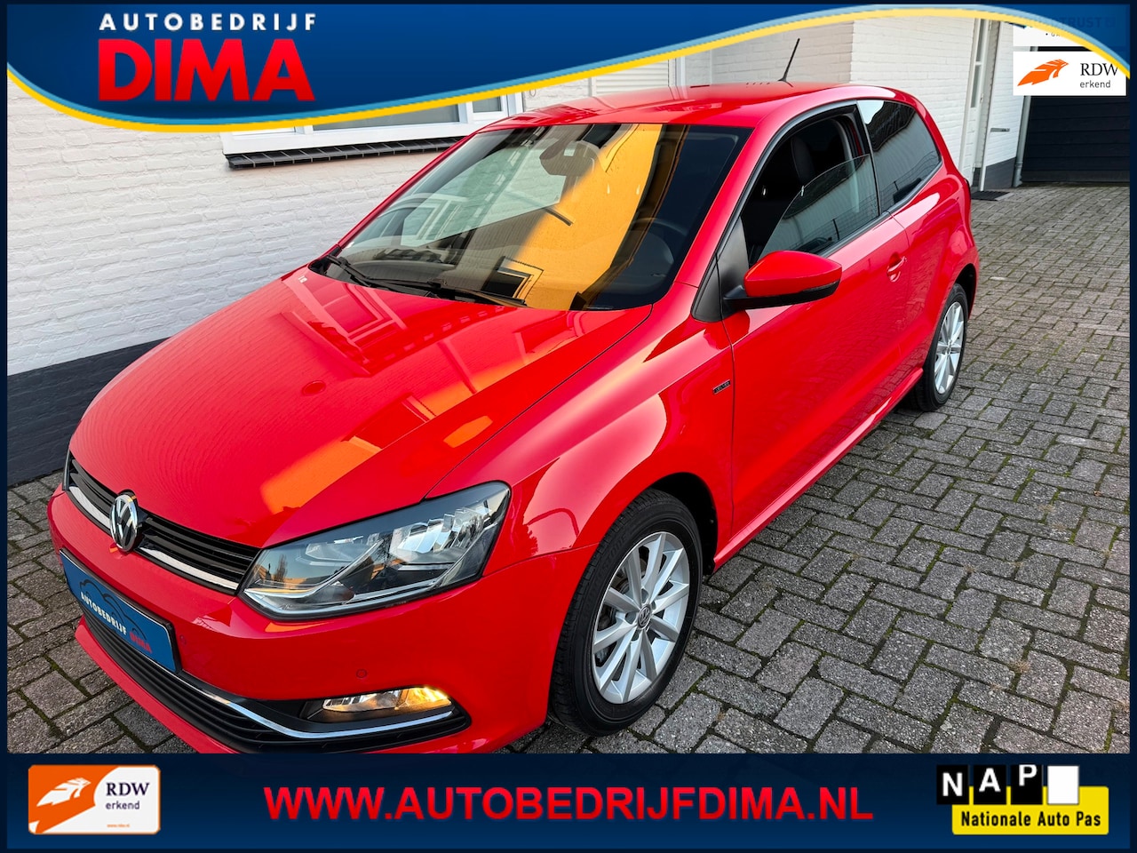 Volkswagen Polo - 1.2 TSI Lounge/ Navi/ Cruise Control/ ECC/ PDC - AutoWereld.nl