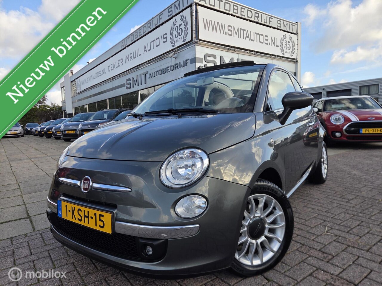 Fiat 500 C - 0.9 TwinAir Lounge UNIEK/NLAuto/53.000KM/Aut - AutoWereld.nl