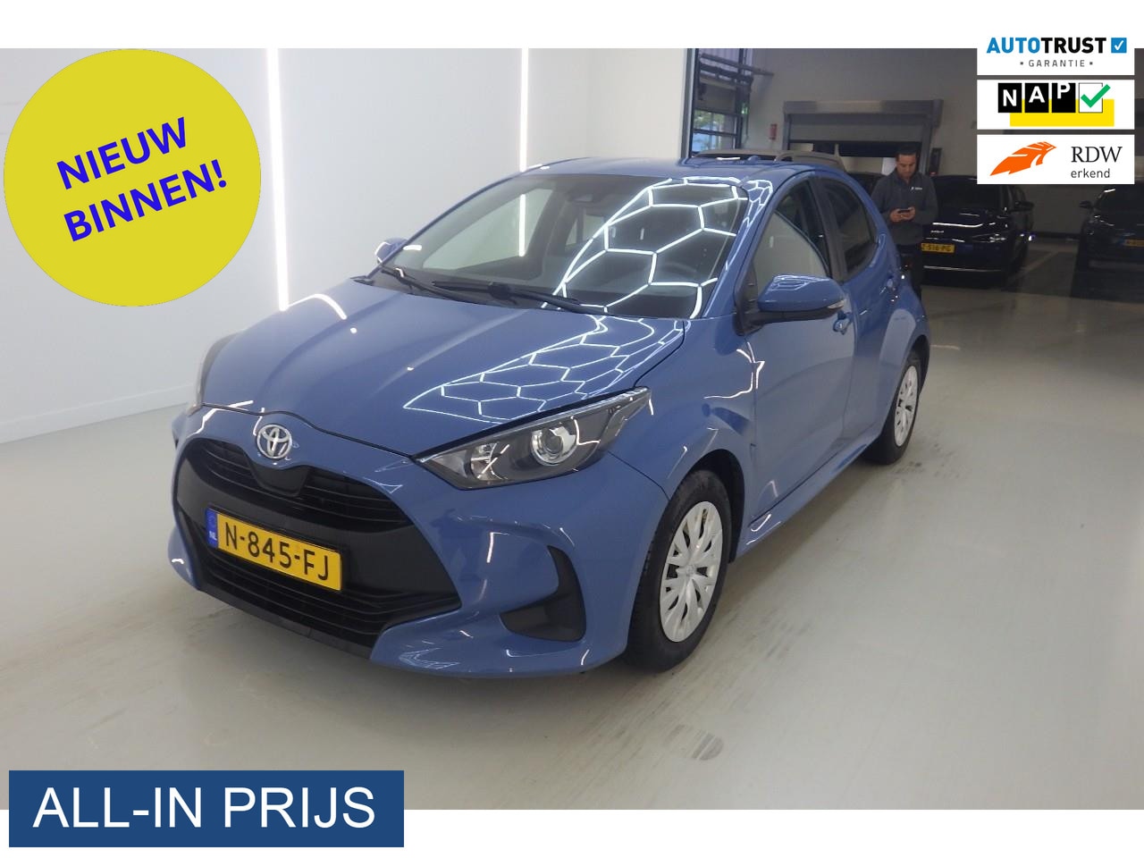Toyota Yaris - 1.0 VVT-i Active ✅1e EIGENAAR ✅CARPLAY ✅CAMERA - AutoWereld.nl