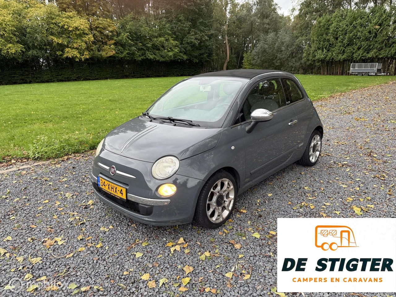 Fiat 500 - Cabrio 0.9 TwinAir Lounge met Airco - AutoWereld.nl