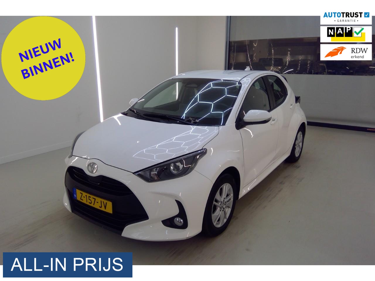 Toyota Yaris - 1.5 Hybrid 115 Active ✅1e EIGENAAR ✅CARPLAY - AutoWereld.nl