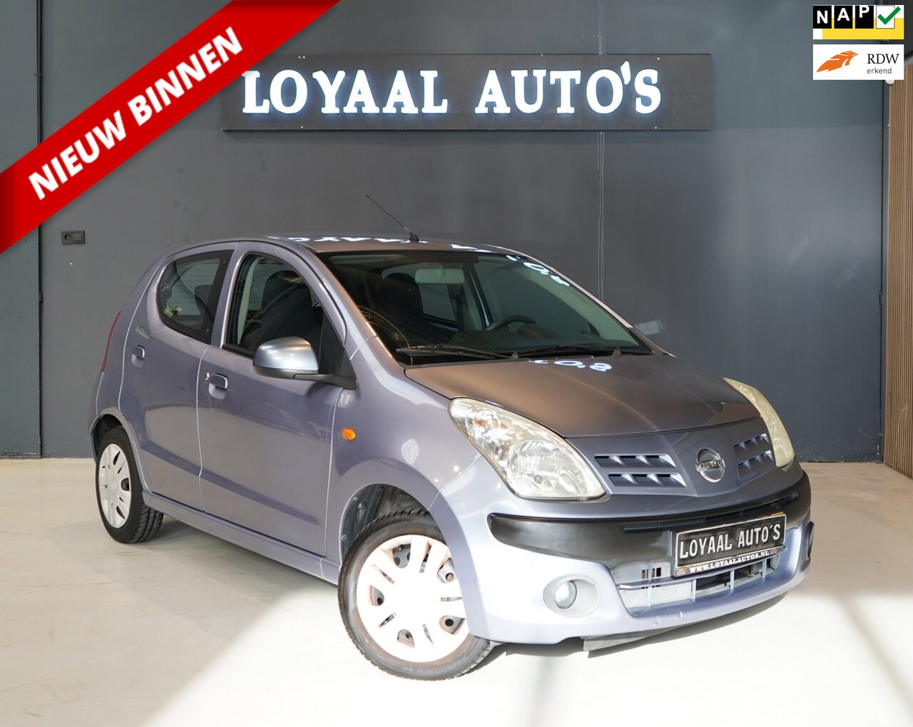 Nissan Pixo - 1.0 Acenta | AIRCO | ELEK.RAMEN | NAP | APK - AutoWereld.nl