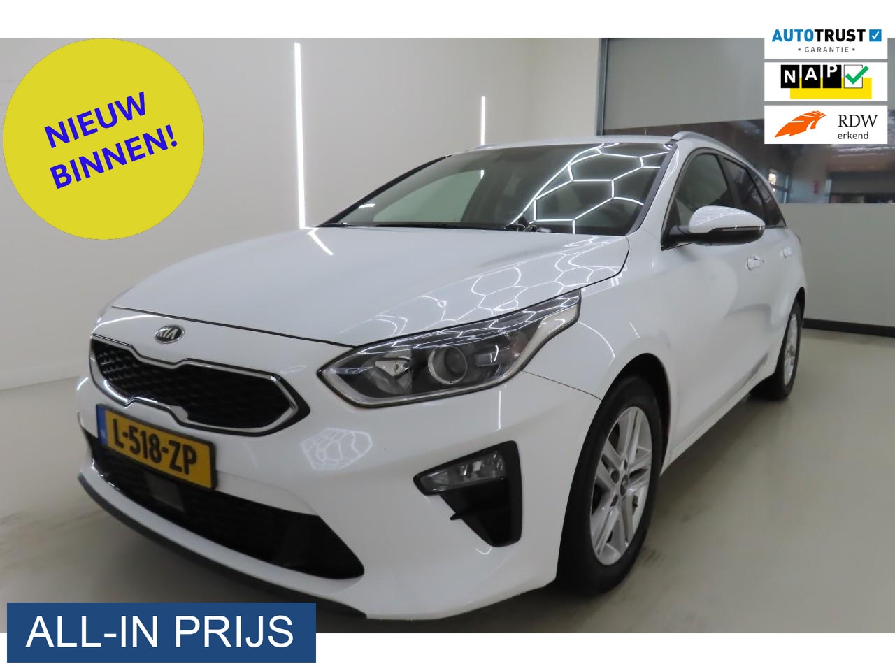 Kia Cee'd Sportswagon - Ceed 1.0 T-GDi DynamicPlusLine ✅1e EIGENAAR ✅TREKHAAK ✅CARPLAY - AutoWereld.nl