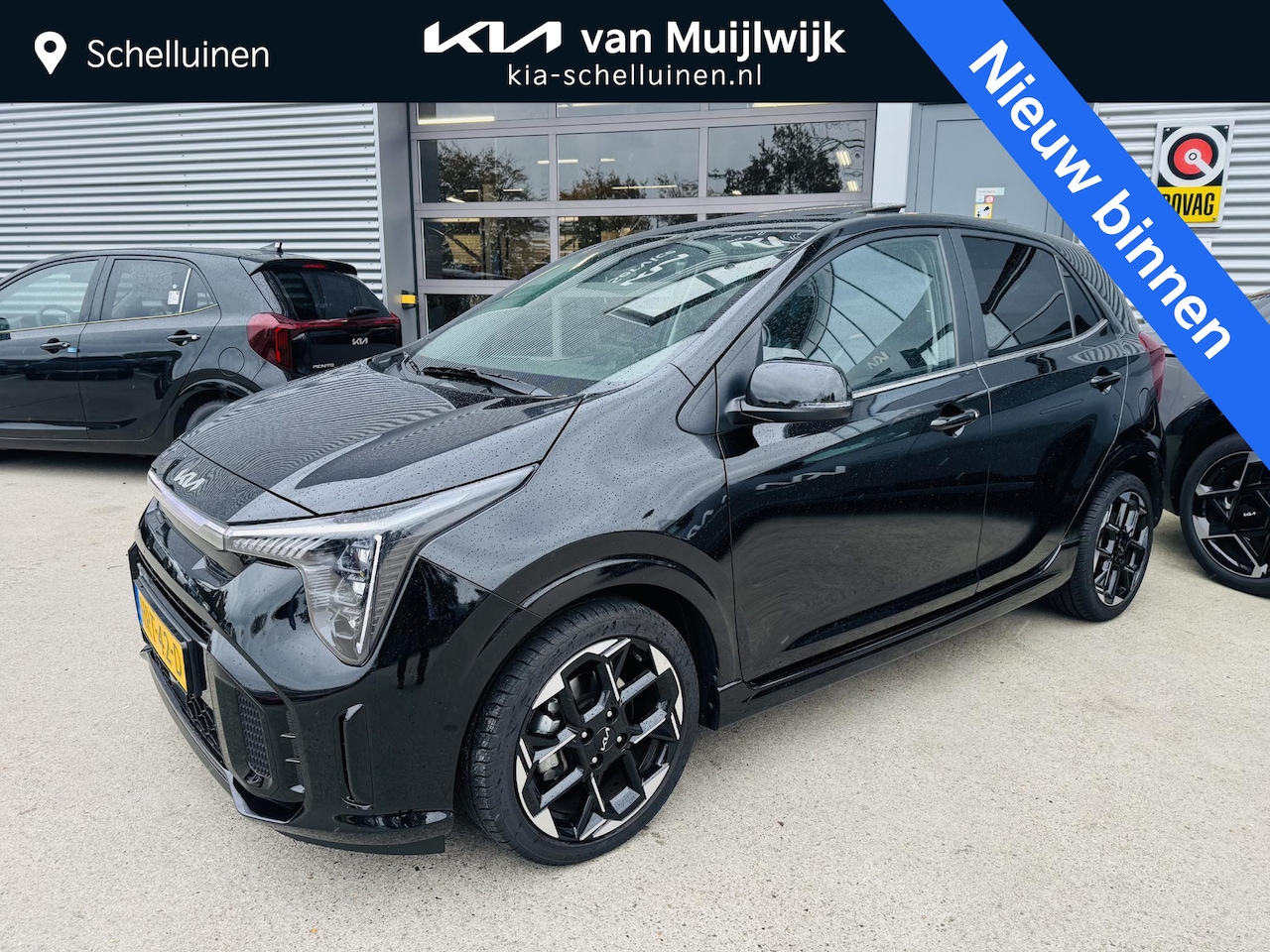 Kia Picanto - 1.0 DPI GT-Line NL-Dealerauto Afkomstig van 1e Eigenaar ! | Sunroof | Stoel&Stuurverw. | L - AutoWereld.nl