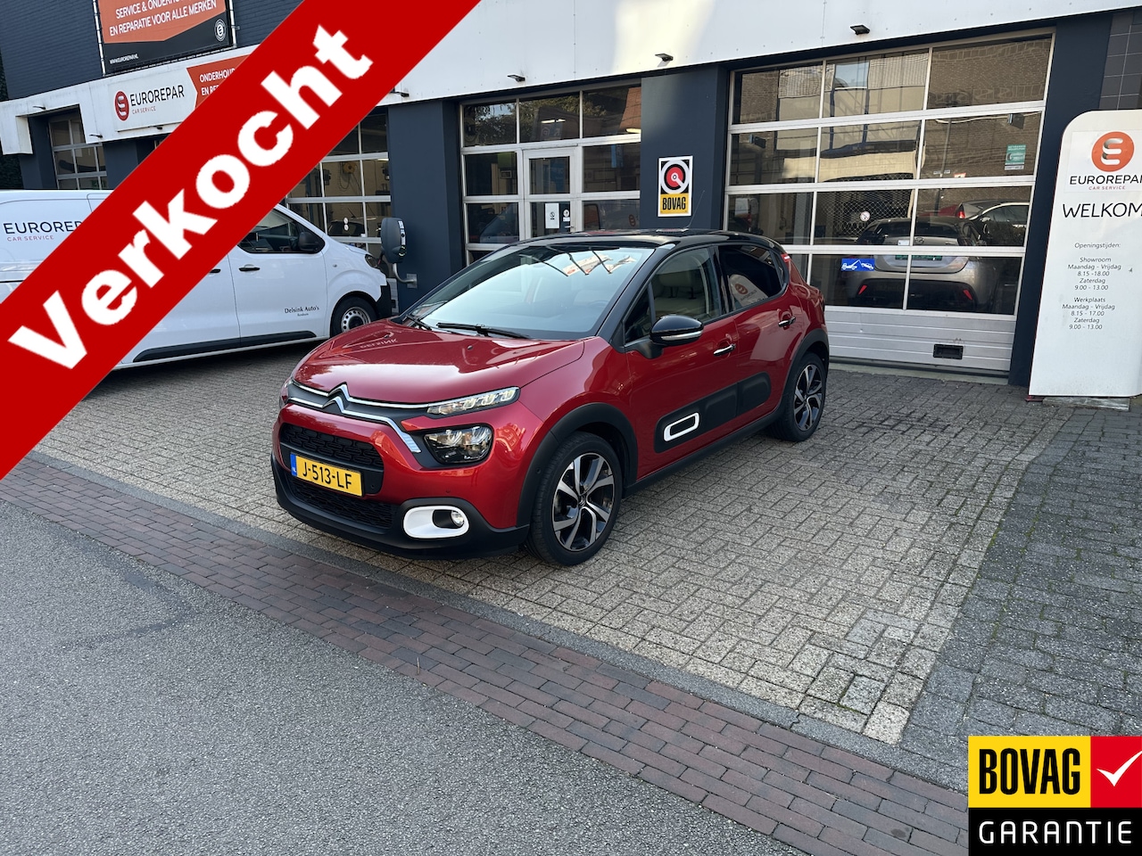 Citroën C3 - 1.2 PureTech Shine All-in Prijs Keyles/Stoelverw./Navi/Clima/Cruise/Apple CarPlay, Android - AutoWereld.nl