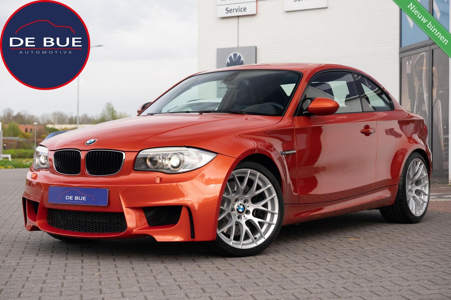BMW 1-serie Coupé - 3.0i M|1M E82 M-Sport|1 Eigenaar|UNIEK|Valencia Orange|Xenon|Leder|Cruise|Dealer Onderhoud - AutoWereld.nl