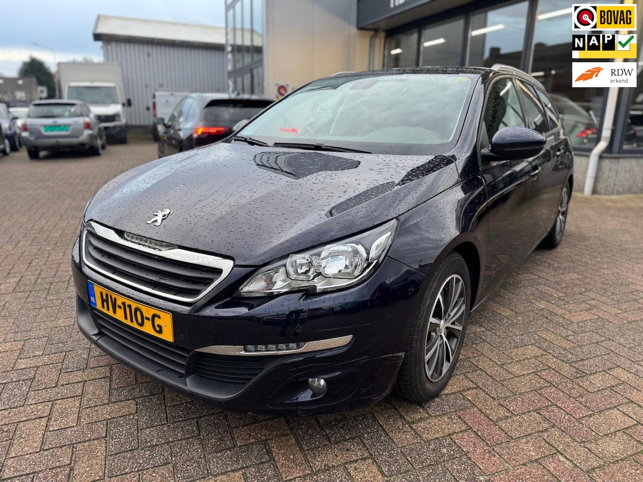 Peugeot 308 SW - 1.6 BlueHDI Blue Lease Executive Pack panoramadak camera navigatie clima cruise controle l - AutoWereld.nl