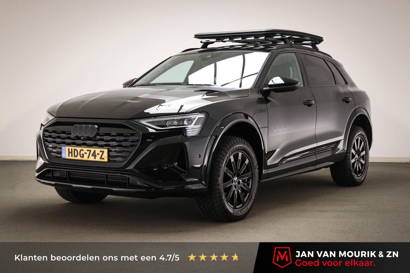 Audi Q8 e-tron - 55 quattro Dakar Edition 115 kWh | 1 OFF 99 | PANORAMADAK | B&O | STUURVERWARMING | HEAD U - AutoWereld.nl