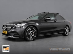 Mercedes-Benz C-klasse - 180 Business Solution AMG, Orig.NL | Pano | Navi | Leer | Burmester | Apple Car Play - RIJ