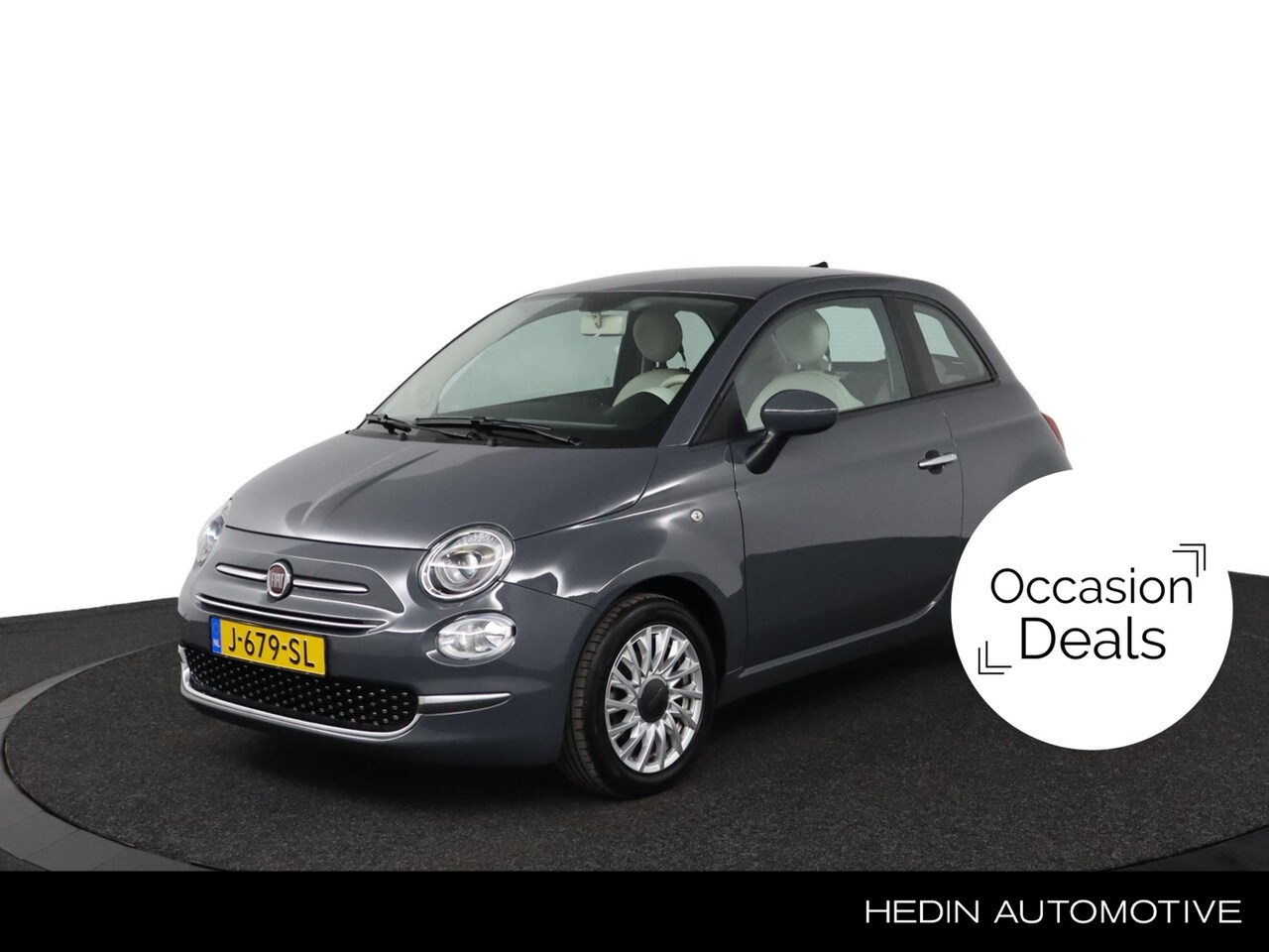 Fiat 500 - 1.0 Hybrid Lounge | Navigatie Via App | Airco | Cruise Control | Apple Carplay/Android Aut - AutoWereld.nl