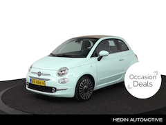 Fiat 500 C - 0.9 TwinAir Turbo Lounge Automaat | Cabrio | Navigatie | Trekhaak | Cruise Control | Apple